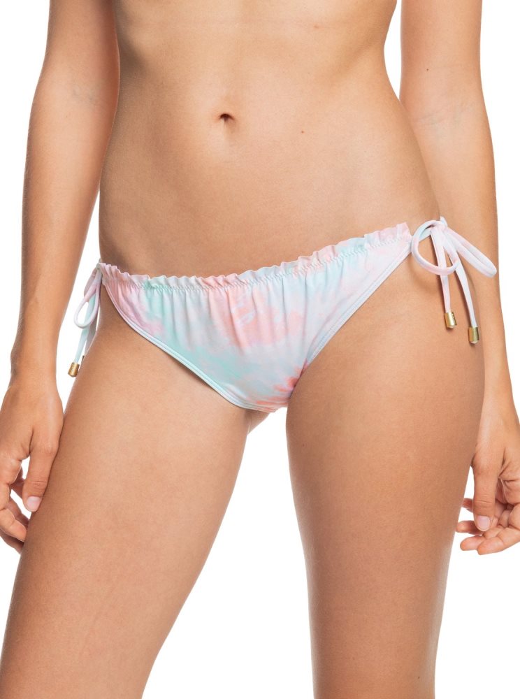 Bas De Bikini Roxy Nautilus Tie Side Moderate Corail Femme | HYX-56363747