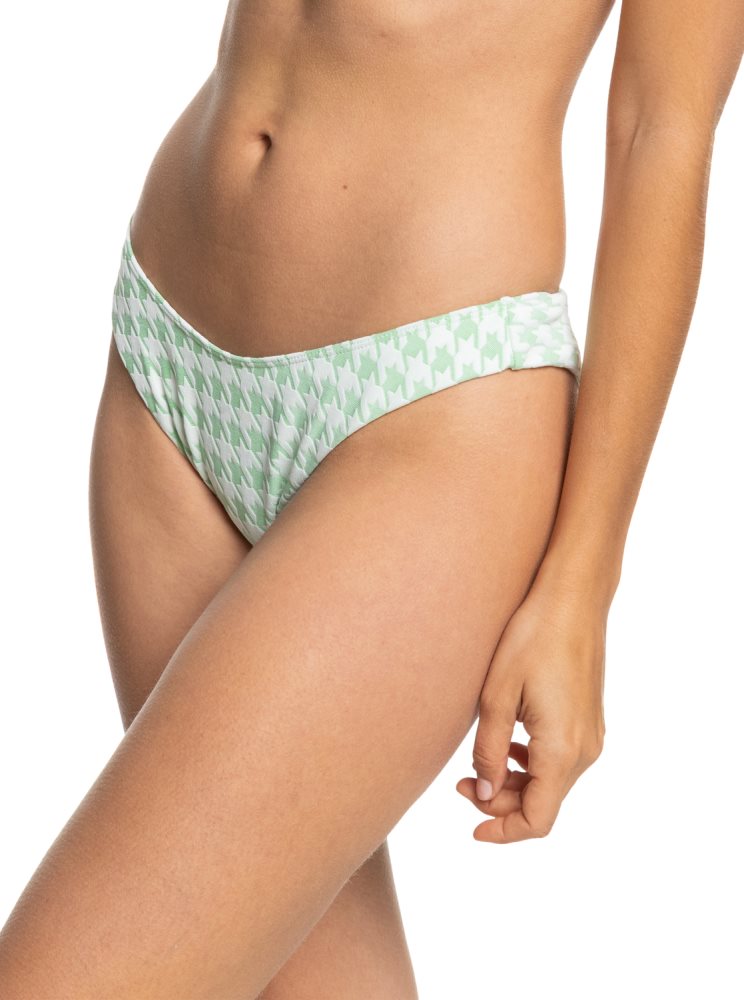 Bas De Bikini Roxy Check It Separate Vert Femme | EAW-79286699