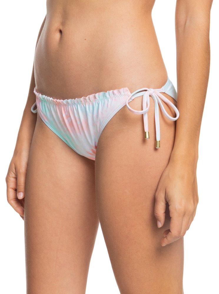 Bas De Bikini Roxy Nautilus Tie Side Moderate Corail Femme | HYX-56363747