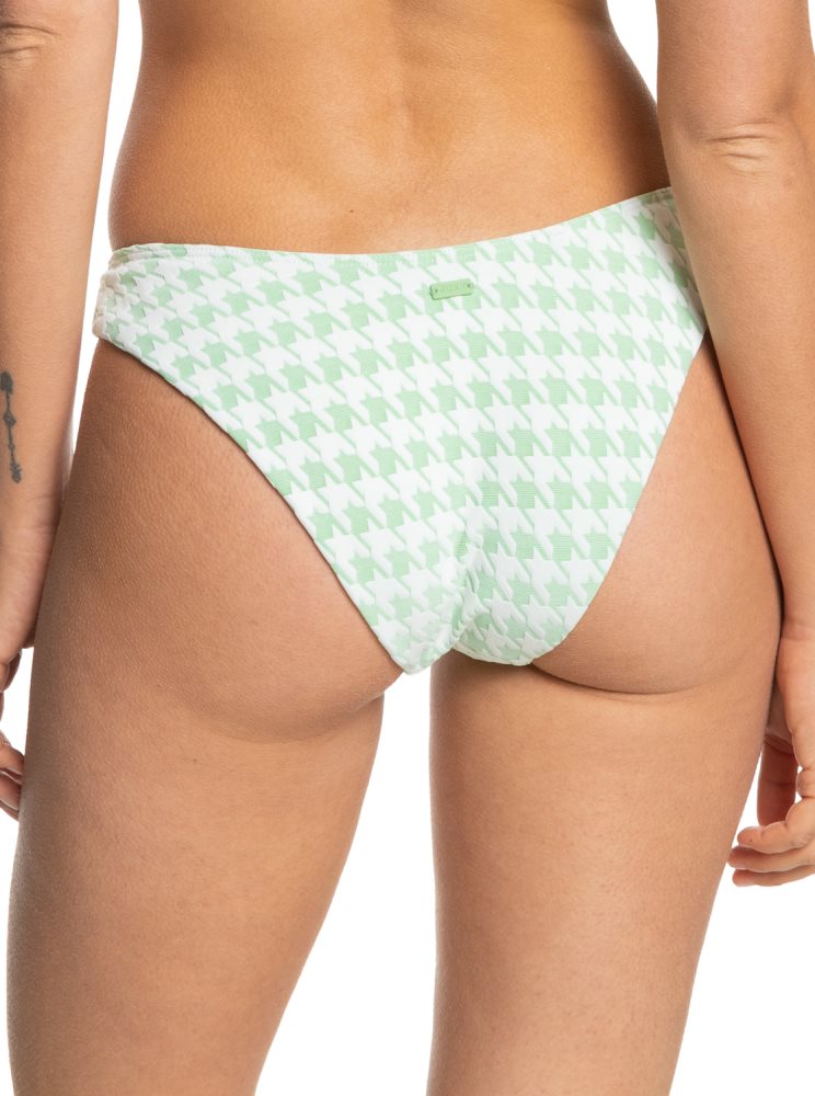 Bas De Bikini Roxy Check It Separate Vert Femme | EAW-79286699