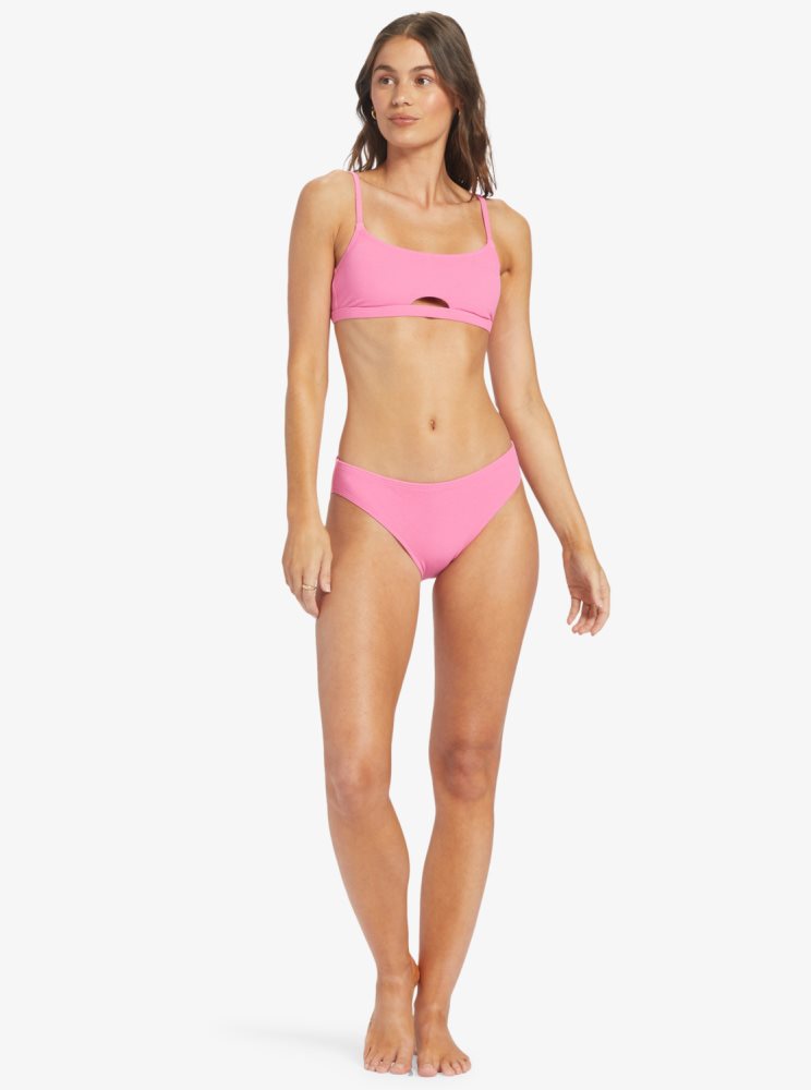 Bas De Bikini Roxy Hawaiian Heat Hipster Rose Femme | JNY-64116269