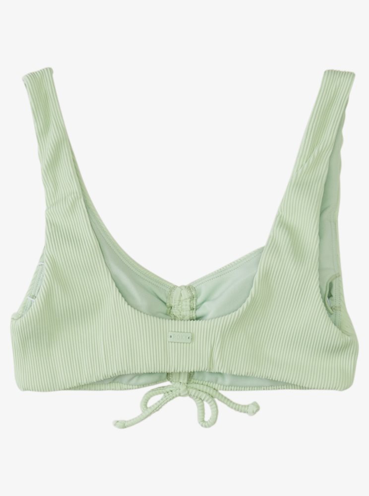 Hauts De Bikini Roxy Active Athlétiques Bralette Vert Femme | JPF-97530418