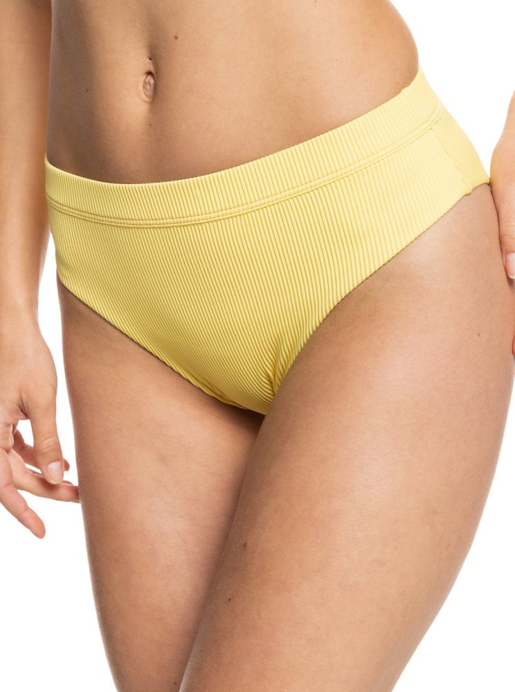 Bas De Bikini Roxy Love The Shorey Jaune Femme | TEG-15384564