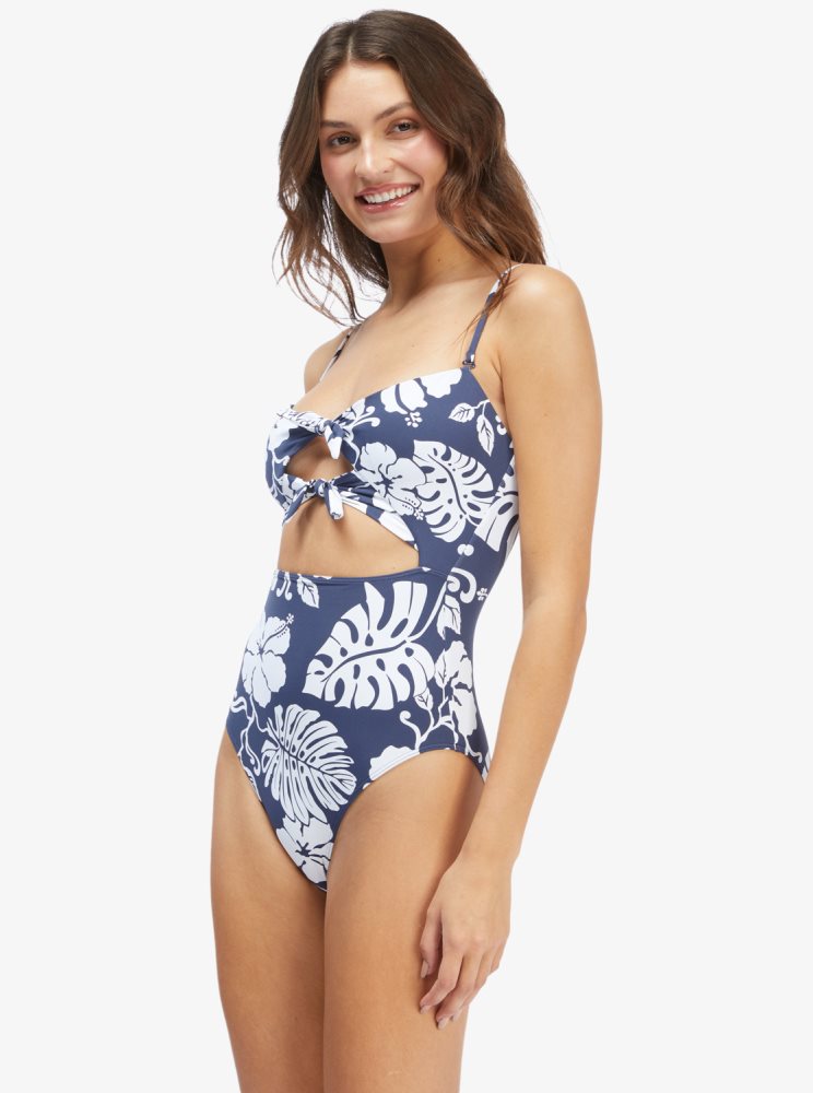 Maillots De Bain Roxy Just Shine Mode Women Indigo Femme | SBZ-06457113