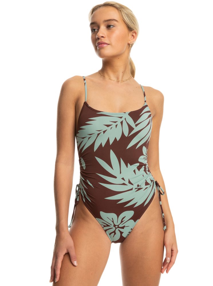 Maillots De Bain Roxy Palm Cruz Chocolat Femme | ZYH-46762587