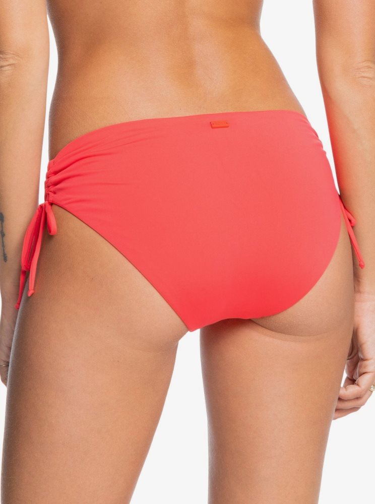 Bas De Bikini Roxy Sd Beach Classics Fa Hipster B Separate Rouge Femme | WEQ-74801501