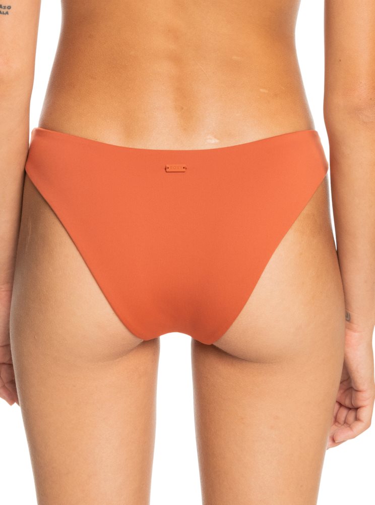 Bas De Bikini Roxy Beach Classics High Leg Orange Femme | XDE-04086980