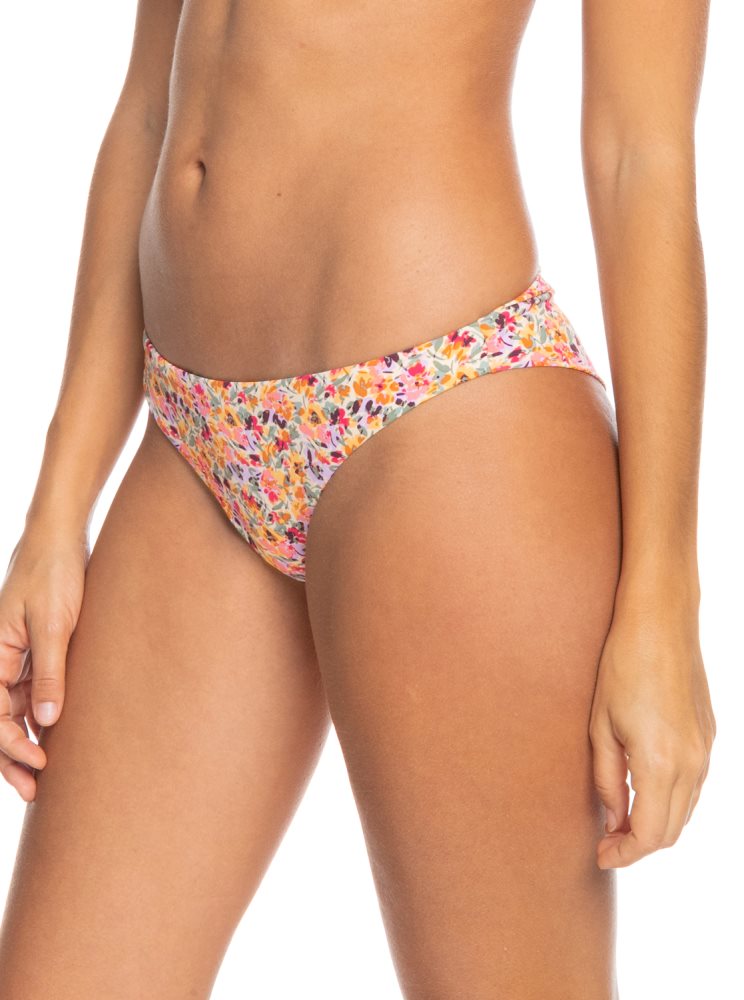 Bas De Bikini Roxy Printed Beach Classics Cheeky Rose Femme | DQM-16982196