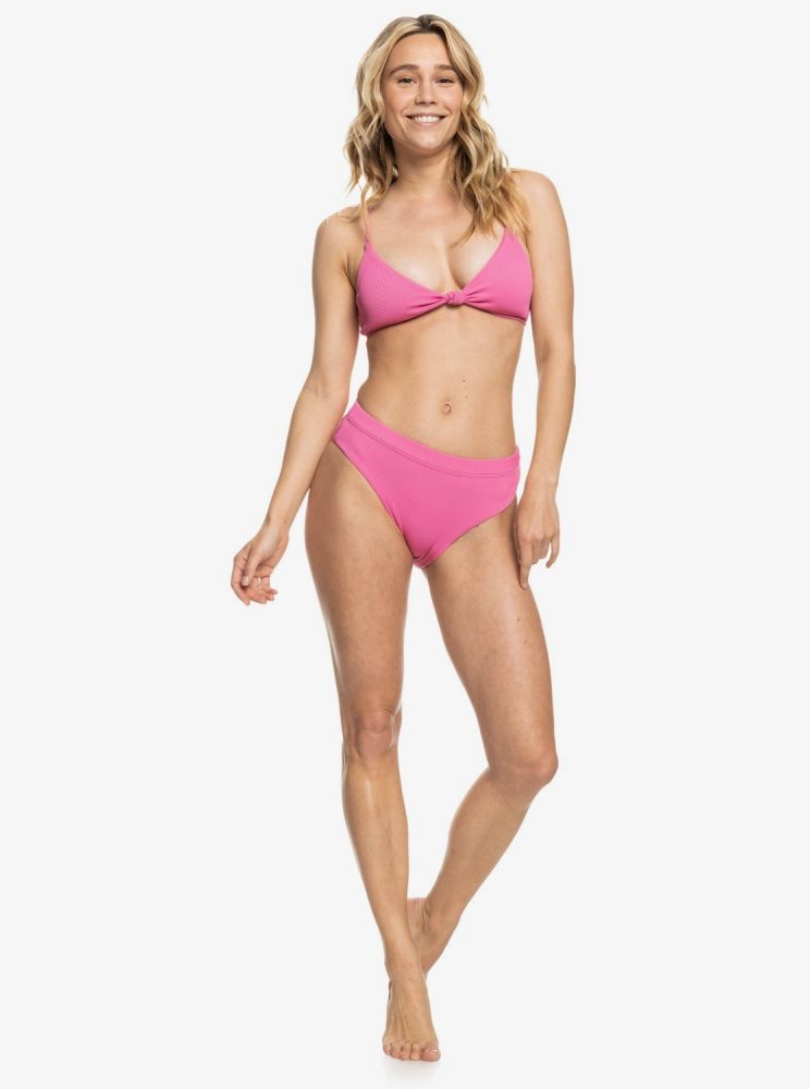 Hauts De Bikini Roxy Love The Surf Knot Triangle Rose Femme | HWO-64019363