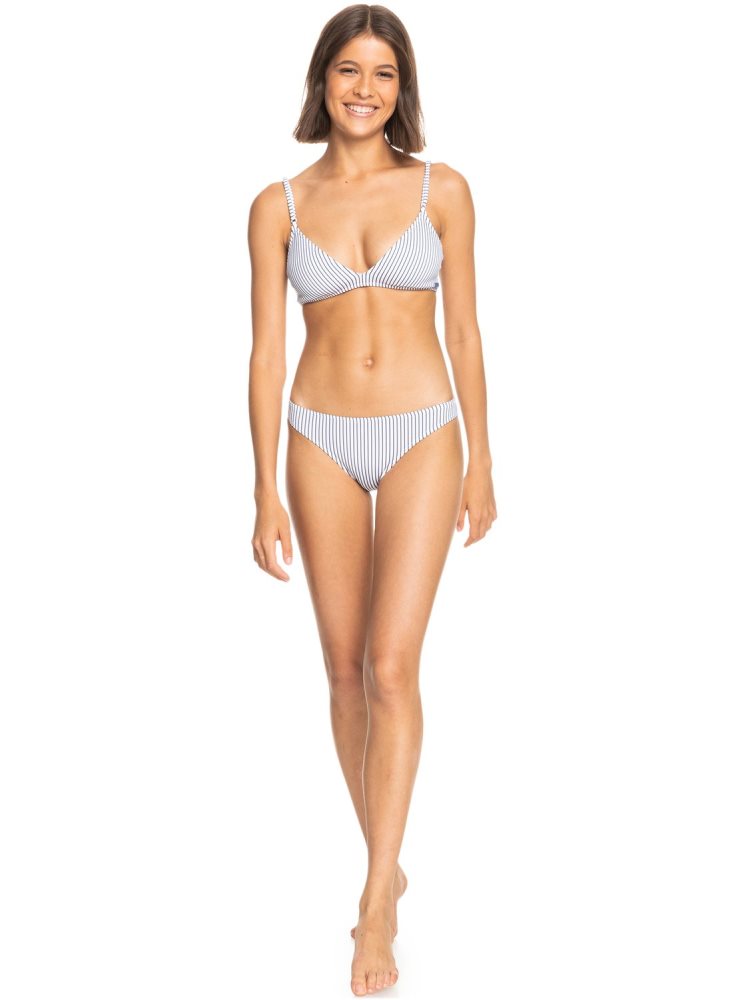 Bas De Bikini Roxy Coastal Escape Medium Bleu Femme | UAU-63203929