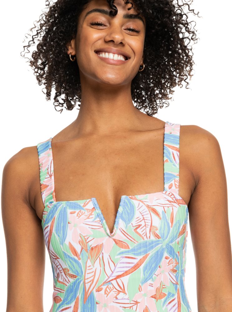 Maillots De Bain Roxy Love Rib The Coco D-Cup Multicolore Femme | AWL-49468129