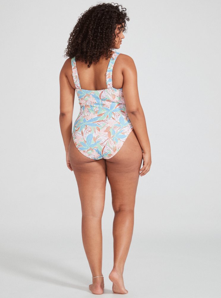 Maillots De Bain Roxy Love Rib The Coco D-Cup Multicolore Femme | AWL-49468129