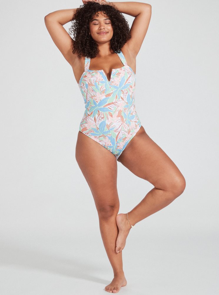 Maillots De Bain Roxy Love Rib The Coco D-Cup Multicolore Femme | AWL-49468129