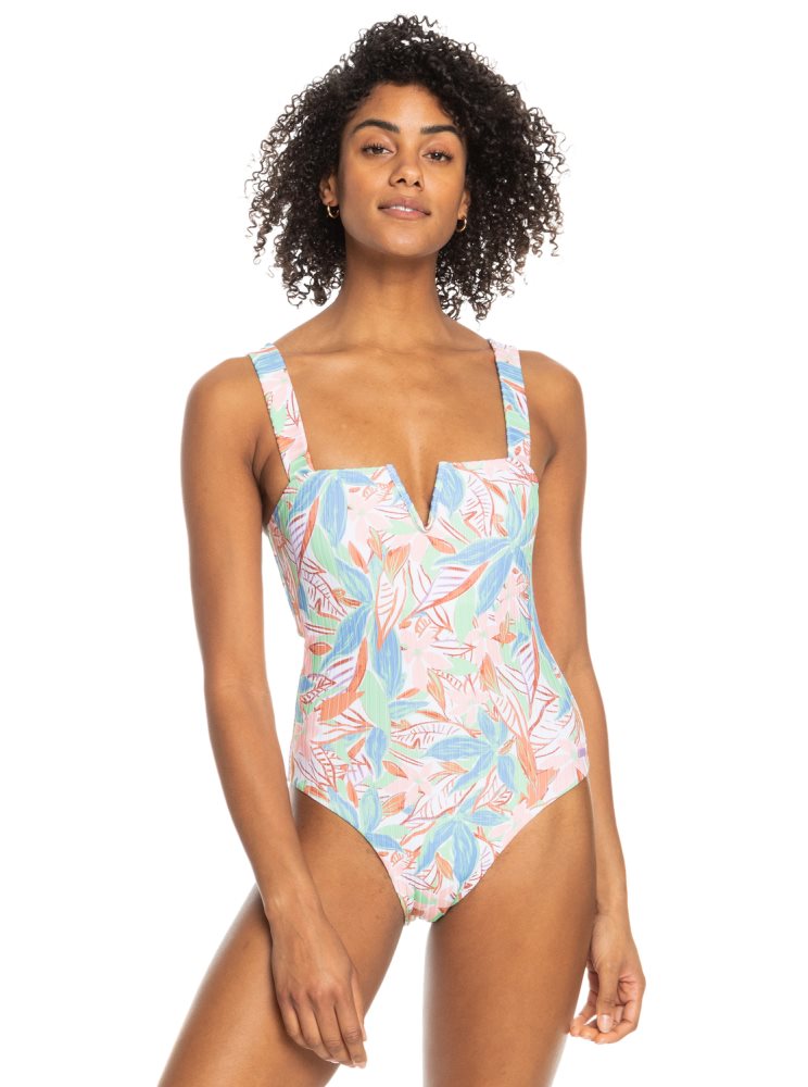 Maillots De Bain Roxy Love Rib The Coco D-Cup Multicolore Femme | AWL-49468129