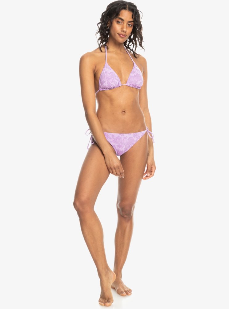 Hauts De Bikini Roxy Surf.Kind.Kate. Reversible Triangle Violette Rose Femme | III-16428072