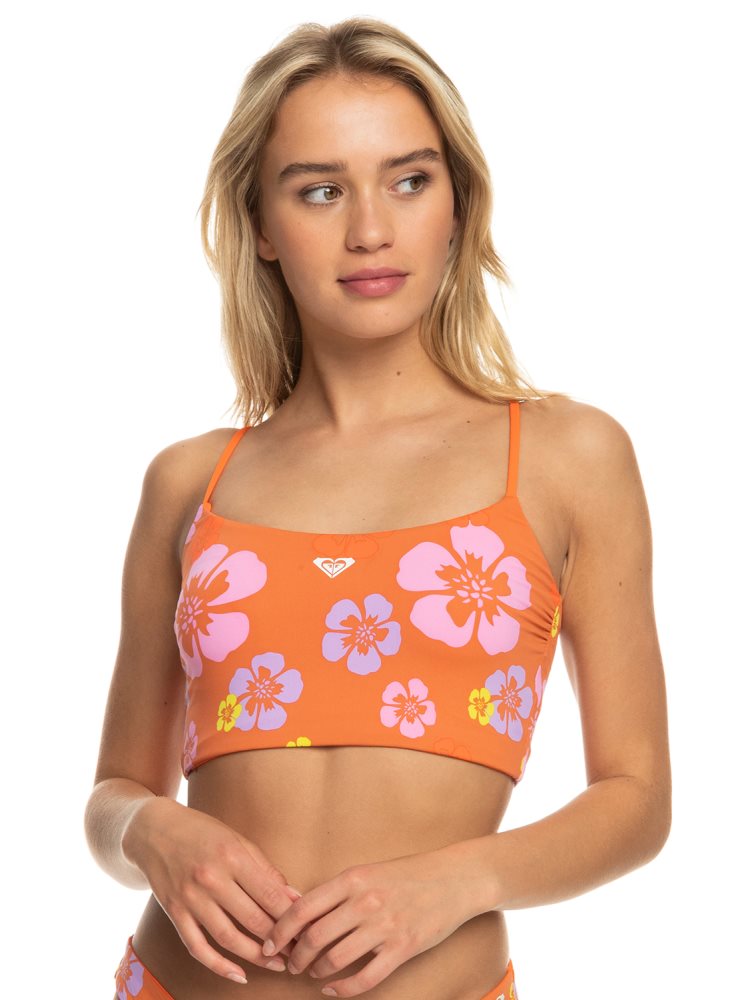 Hauts De Bikini Roxy Surf.Kind.Kate. Reversible Tank Rose Femme | XQG-81945107