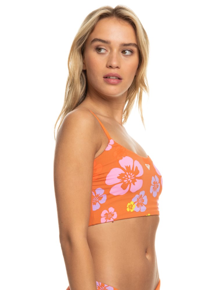 Hauts De Bikini Roxy Surf.Kind.Kate. Reversible Tank Rose Femme | XQG-81945107