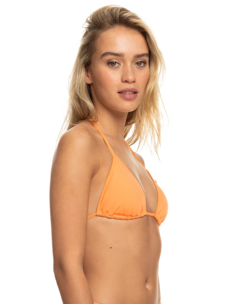 Hauts De Bikini Roxy Beach Classics Tiki Triangle Orange Femme | SDM-31472530