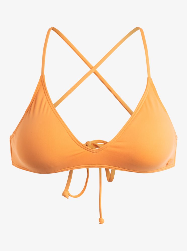 Hauts De Bikini Roxy Beach Classics Triangle Orange Femme | OZP-44610407