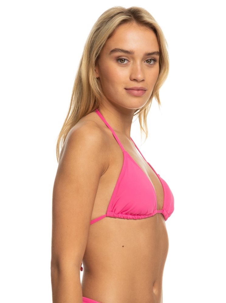 Hauts De Bikini Roxy Beach Classics Tiki Triangle Rose Femme | XKG-86946928