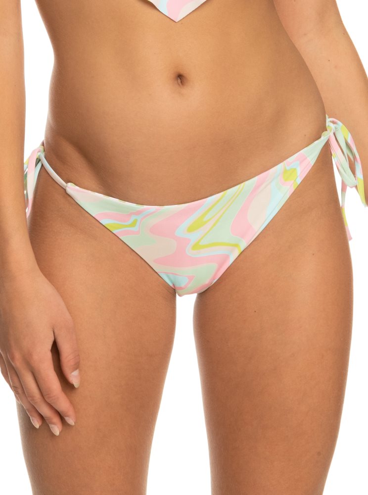 Bas De Bikini Roxy Tropics Hype Cheeky Reversible Blanche Multicolore Femme | ZVE-31567285