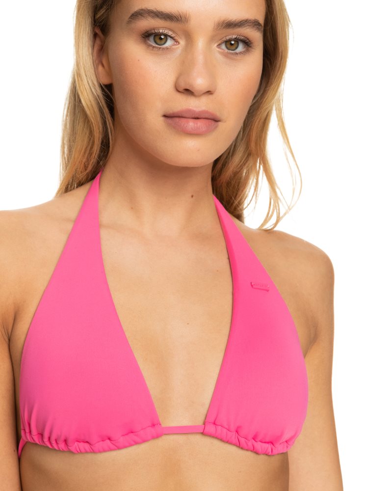 Hauts De Bikini Roxy Beach Classics Tiki Triangle Rose Femme | RBP-66945656