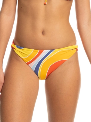 Bas De Bikini Roxy Palm Cruz Hipster Jaune Bleu Femme | HOW-55982671