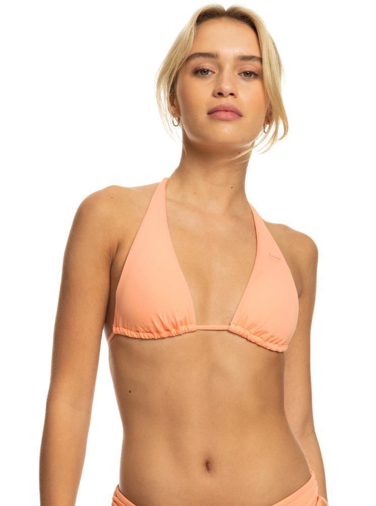 Hauts De Bikini Roxy Beach Classics Tiki Triangle Rose Femme | YTQ-84597534