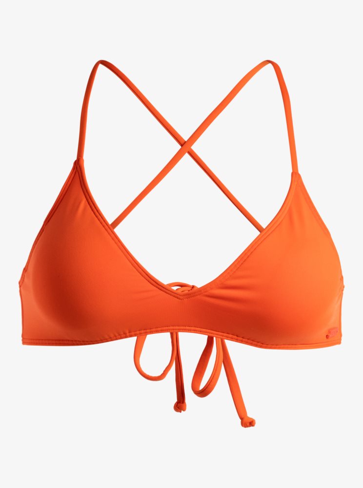 Hauts De Bikini Roxy Beach Classics Triangle Orange Femme | VAU-89114680