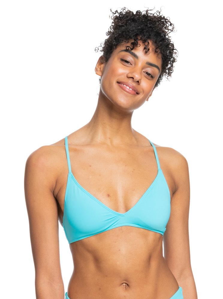 Hauts De Bikini Roxy Beach Classics Triangle Bleu Femme | NRD-54345343