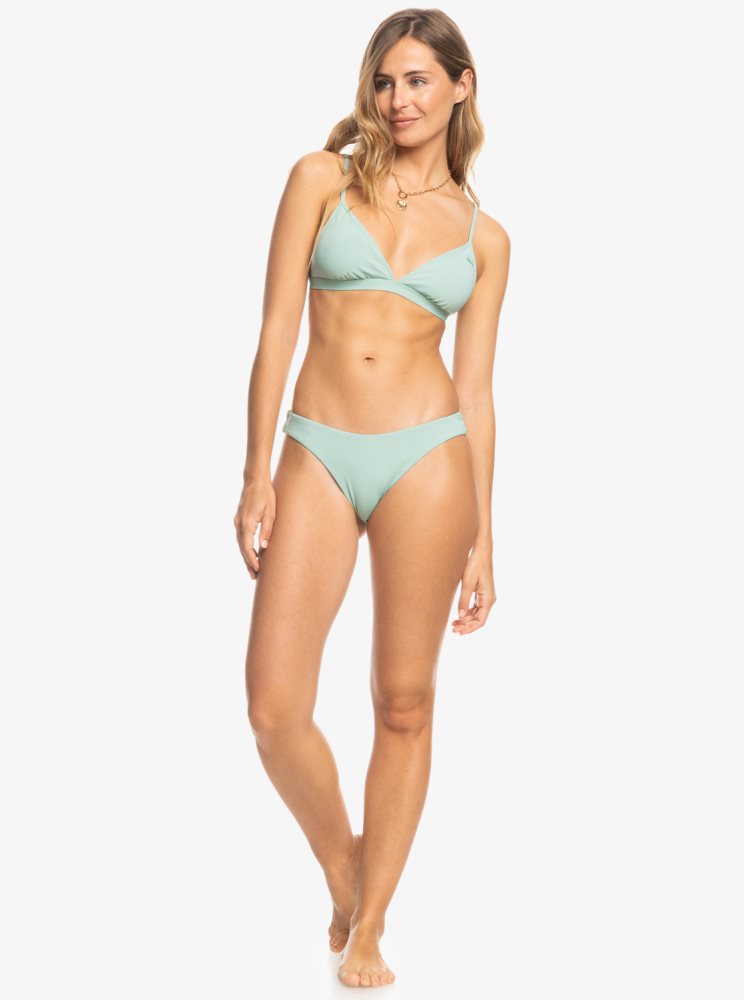 Bas De Bikini Roxy Beach Classics High Leg Bleu Femme | CVO-12759111