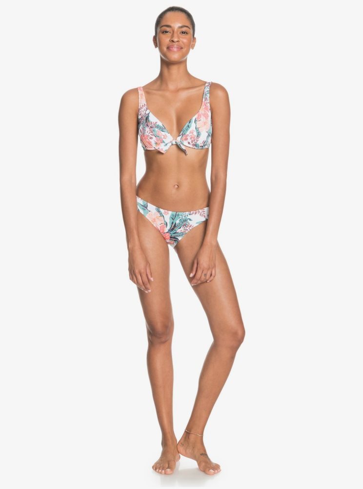 Hauts De Bikini Roxy Just Shine D-Cup Blanche Femme | ODK-19557336