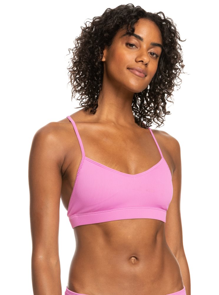 Hauts De Bikini Roxy Active Rib Tri Bra Violette Femme | QCN-84019011