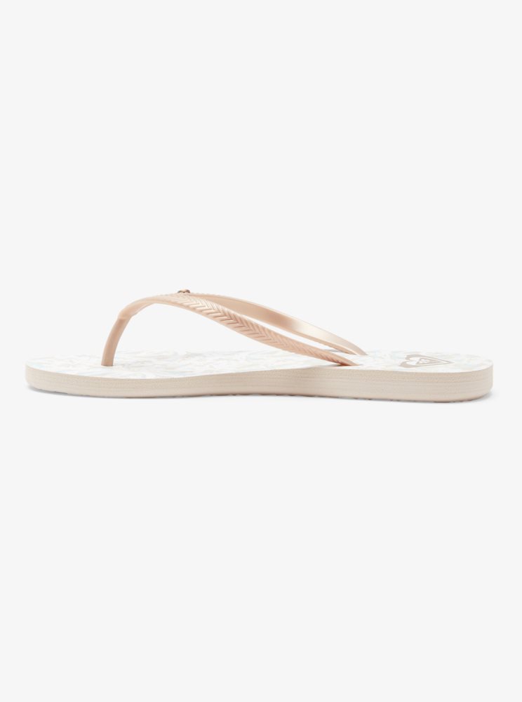 Sandales Roxy Bermuda Beige Femme | QOM-22797081