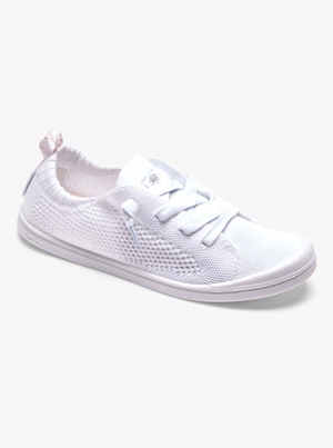 Basket Roxy Bayshore Closed Blanche Femme | WEE-40832522