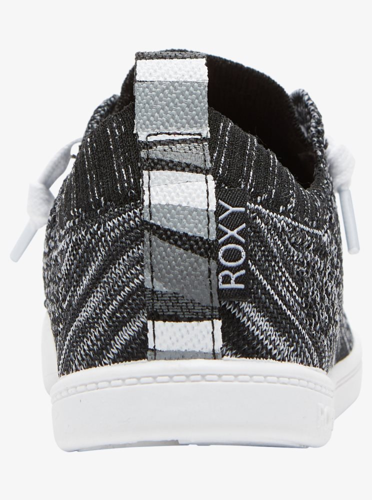 Basket Roxy Bayshore Closed Noir Femme | LRZ-31114860