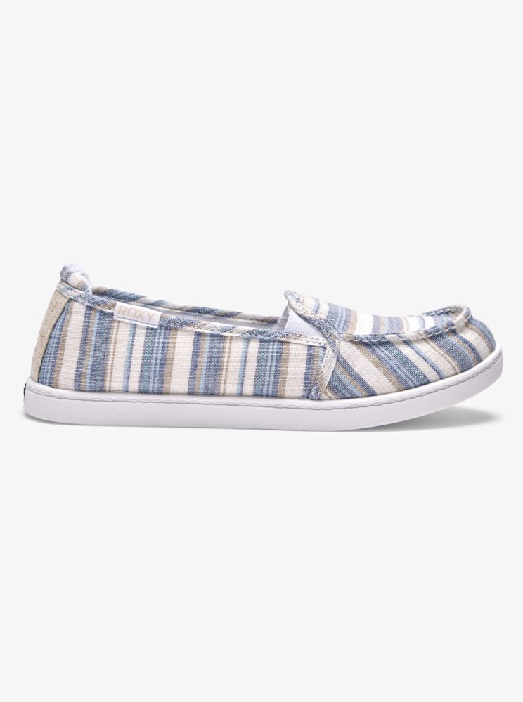 Slip On Roxy Minnow Bleu Femme | WSY-01439267