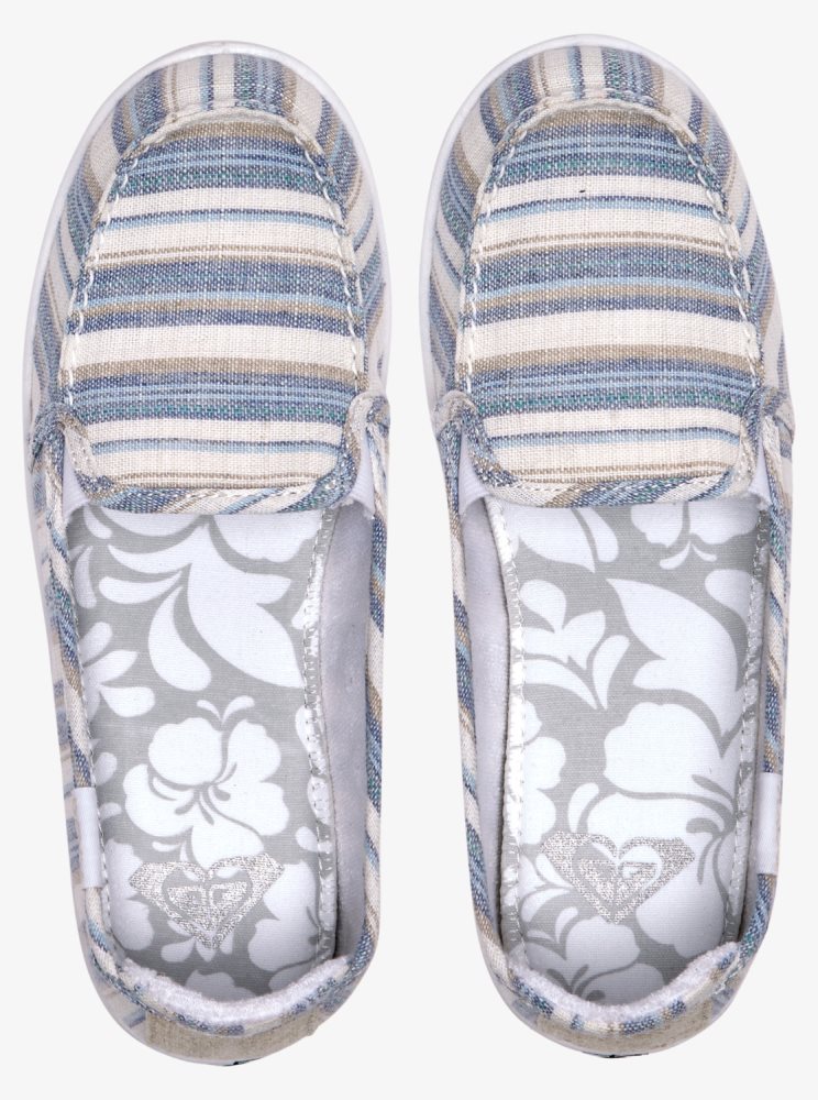 Slip On Roxy Minnow Bleu Femme | WSY-01439267