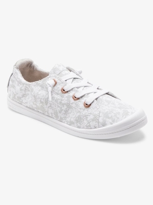 Basket Roxy Bayshore Blanche Vert Femme | YZA-40281798